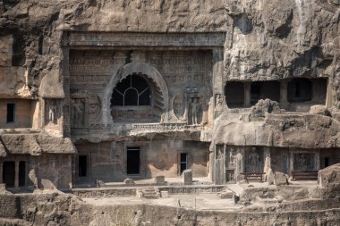 aurangabad yakınındaki Ajanta mağaraları