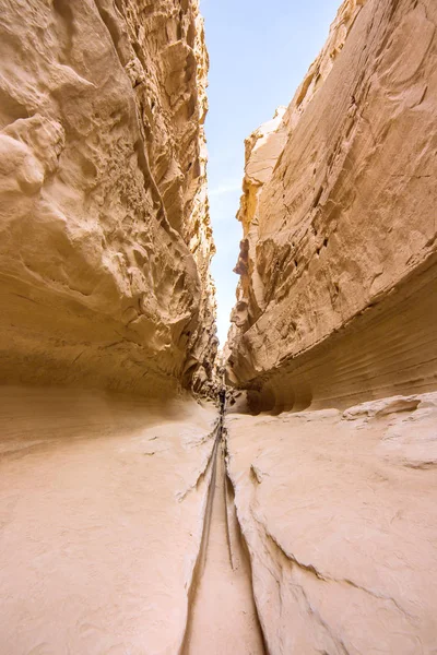 Chahkooh แคนยอนบนเกาะ Qeshm — ภาพถ่ายสต็อก