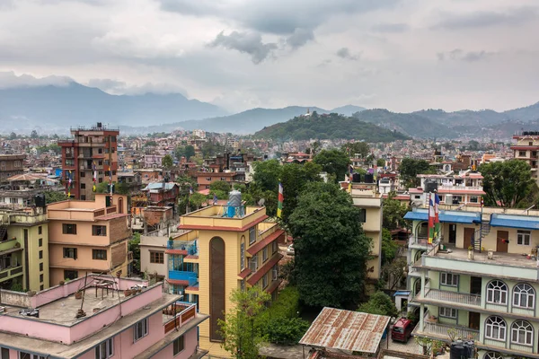 Top view of Kathmandu — Stock Photo, Image