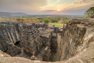 Kailas Tapınağı Ellora mağaralara karmaşık