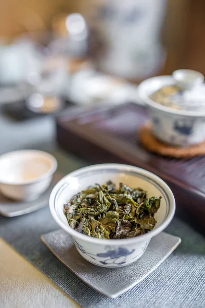 Cerimônia de chá chinês. T — Fotografia de Stock