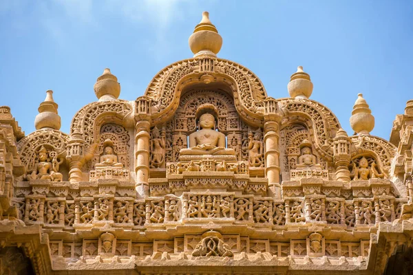 Détail du temple Jain à Jaisalmer — Photo