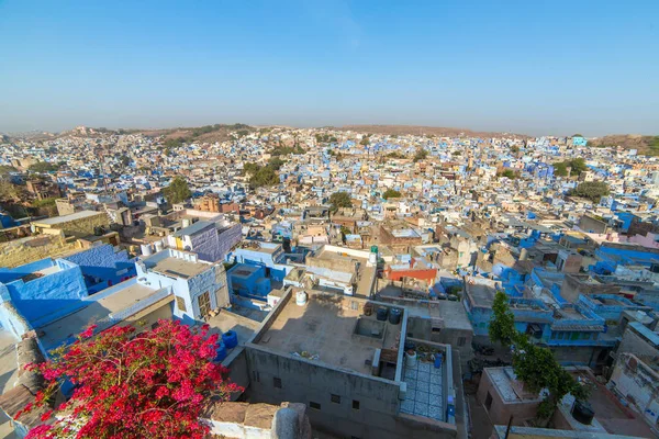 Jodhpur, de blauwe stad — Stockfoto