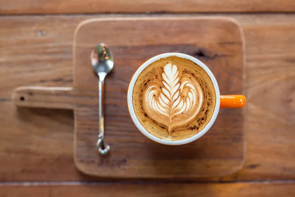 Cappuccino coffee cup — Stock Photo, Image