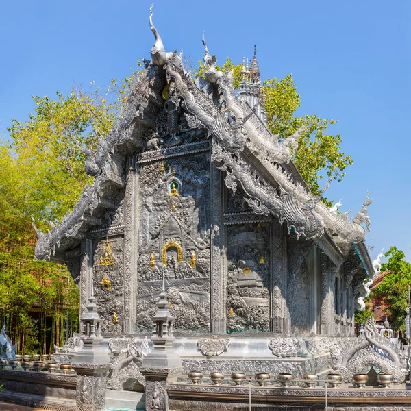 Wat Sri Suphan zilver tempel — Stockfoto