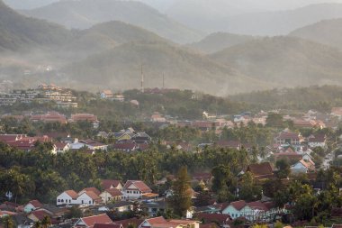 Bir Luang Prabang Üstten Görünüm