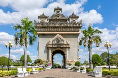 patuxai Anıtı Vientiane