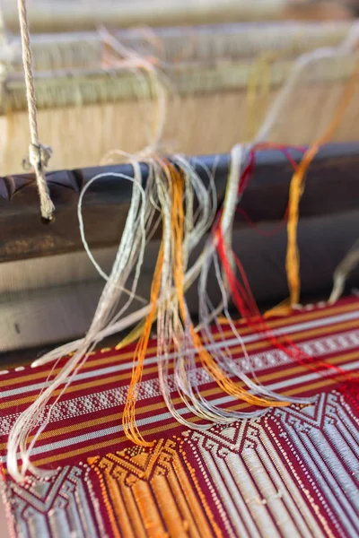 丝绸生产厂 — 图库照片
