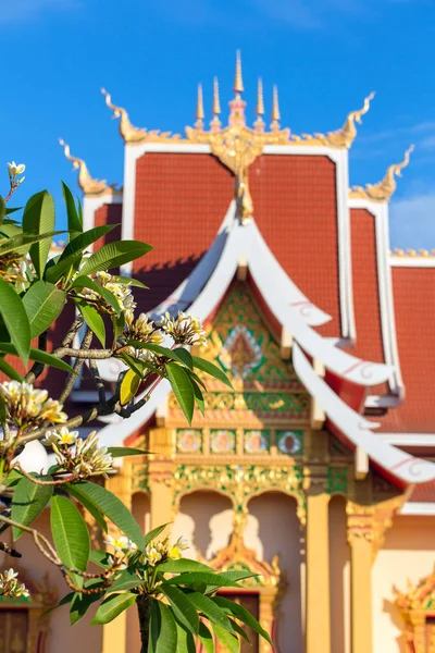 Wat Pha That Luang — Stockfoto