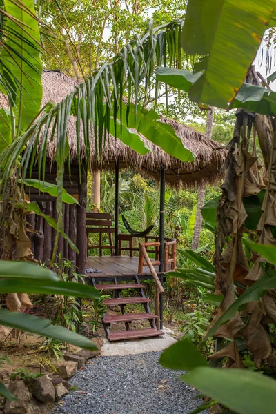 Dżungli Bungalow Resort Wyspie Koh Chang Tajlandia — Zdjęcie stockowe