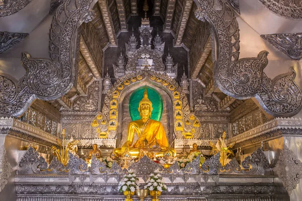 Wat Sri Suphan, the famous Silver Temple — Stock Photo, Image