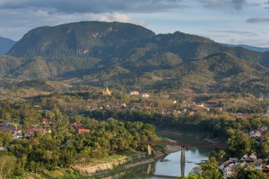 Bir Luang Prabang Üstten Görünüm