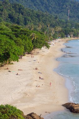 Yalnız beach Koh Chang Adası 