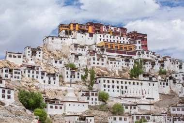 Thiksey Manastırı Ladakh, Hindistan.