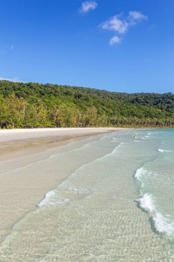 Tayland Koh Kood adada güzel tropikal plaj