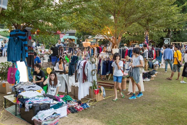 Chiang Mai Thaïlande Novembre 2016 Marché Artisanal Moderne Baan Kang — Photo