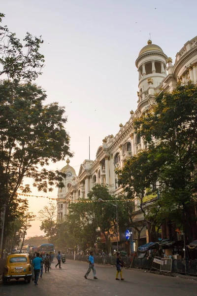 Kolkata India Abril 2017 Hermosa Mañana Centro Calcuta India Paisaje —  Fotos de Stock