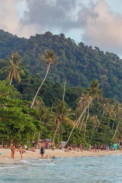 Koh Chang Tayland Şubat 2017 Tayland Koh Chang Adası Günbatımı — Stok fotoğraf