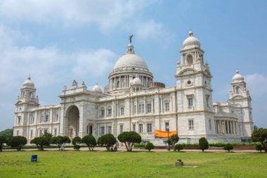 Victoria Memorial in Kolkata, India clipart