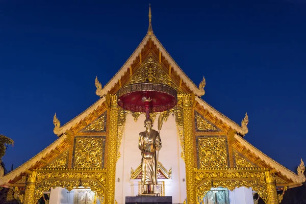 Wat Phra Singh Tempel Chiang Mai Thailand — Stockfoto