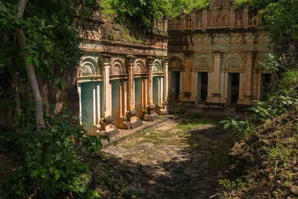 Pho Win Taung Buddhistiska Grottor Monywa Mandalay — Stockfoto