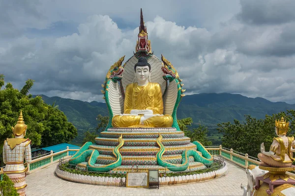 Mandalay Myanmar Outubro 2016 Estátua Buda Mandalay Birmânia — Fotografia de Stock