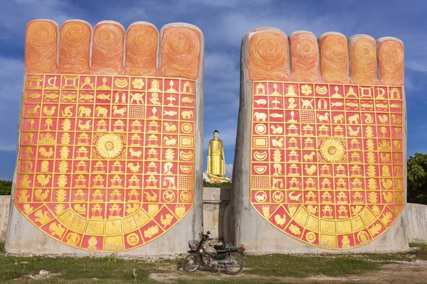 Laykyun Sekkya Monywa Myanmar Bodhi Tataung Stehender Buddha Ist Die — Stockfoto