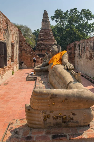 Wat Phutthaisawan Dans Parc Historique Ayutthaya Thaïlande — Photo