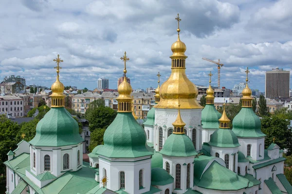 Aerial View Sofia Cathedral Kyiv Ukraine — Stock Photo, Image