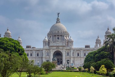 Doğal görünümü Victoria Anıtı Kolkata, Hindistan