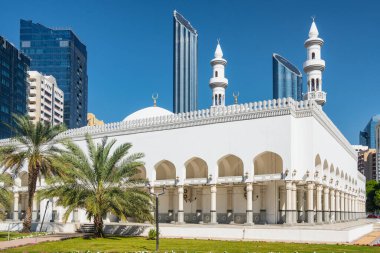 Şeyh Halife Bin 'in Camii Abu Dabi, BAE' deki Birinci Zayed.