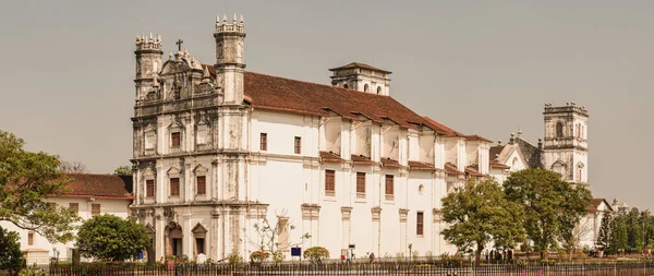 Panorama of the church of St. Francis of Assisi, old Goa, India — Stock Photo, Image