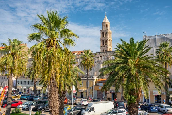 Beautiful view of the old town of Split, Croatia — Stock Photo, Image