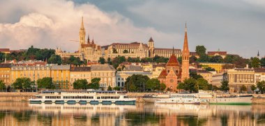 Budapeşte 'nin Budapeşte tarafındaki Panorama