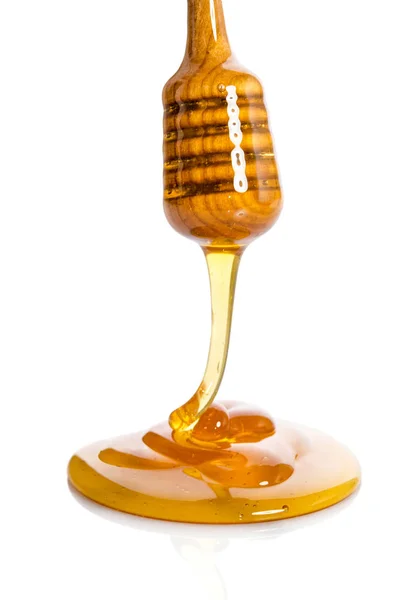 Tahta bir baldan damlayan bal