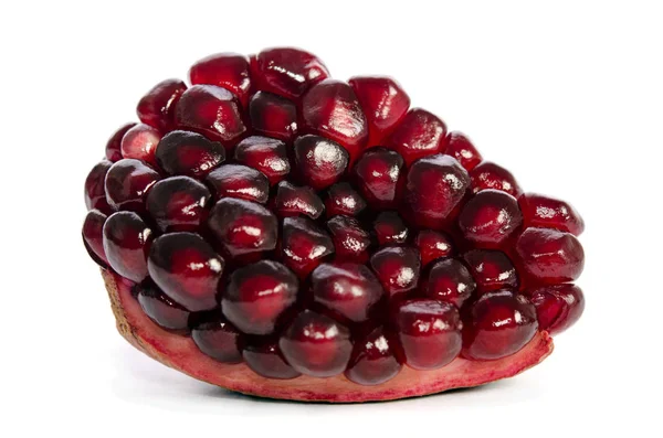 Piece of ripe pomegranate — Stock Photo, Image