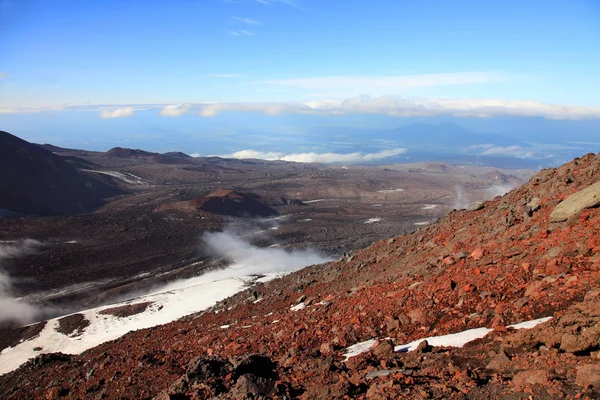 Volcanic valley. — Stock Photo, Image