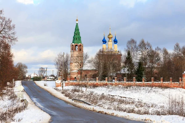 Church of the Nativity of the Blessed Virgin Mary in the Goritsy — Stock Photo, Image