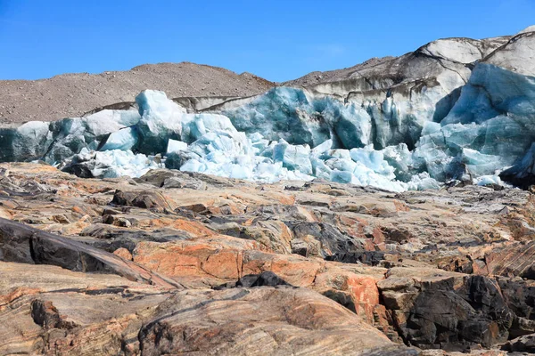 Manto de gelo da Gronelândia — Fotografia de Stock