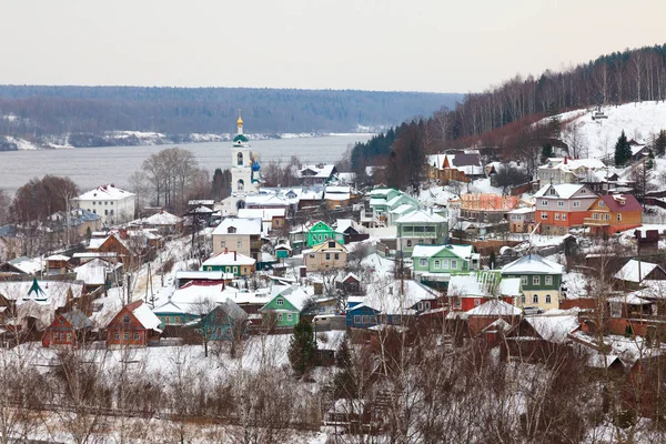 View of the city of Plyos — Stock Photo, Image