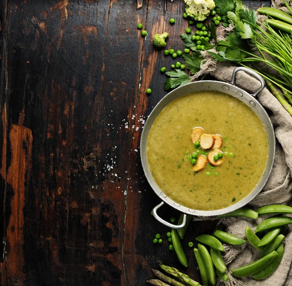 Рослинна Крем суп — стокове фото