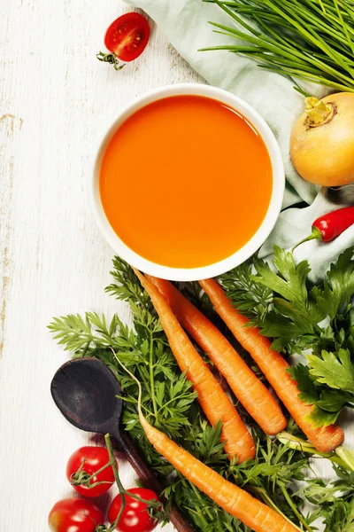 Sopa de creme vegetal — Fotografia de Stock