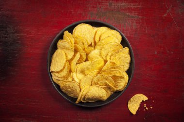 Antika arka plan üzerinde Meksika yemeği