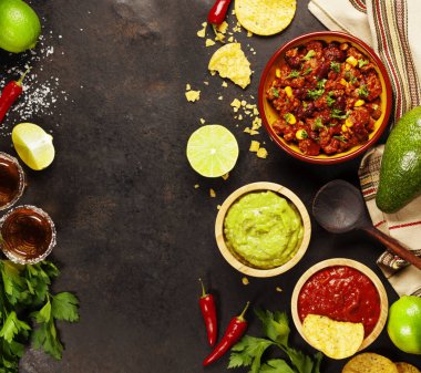 Meksika yemeği. En iyi vieuw