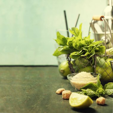 Mojito kokteyl malzemeler