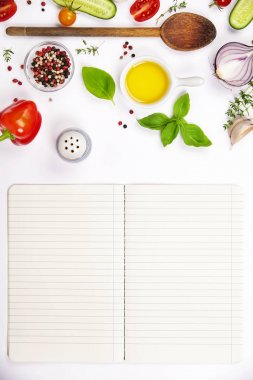 Pişirmek için taze malzemeler