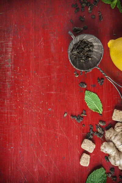 Tea composition — Stock Photo, Image