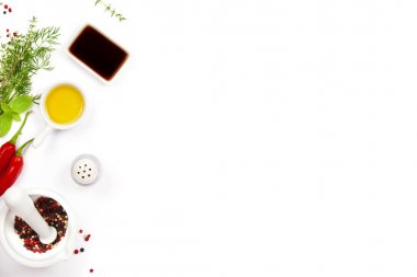 Pişirmek için taze malzemeler