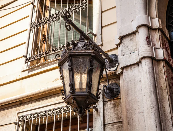 Tradycyjne starożytnej Wenecji Lampa zbliżenie. — Zdjęcie stockowe