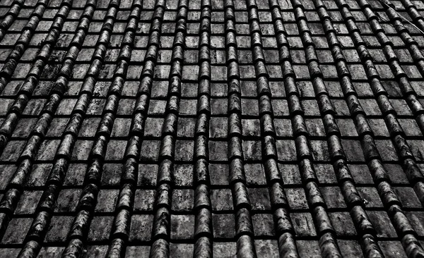 Pedra textura do telhado velho como fundo . — Fotografia de Stock